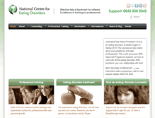 Tablet Screenshot of eating-disorders.org.uk